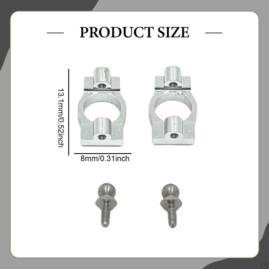 C-Shaped Steering Blocks for RC Cars – Easy Installation Professional Modification Spare