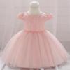 European & American Baby Girl Lace Mesh Princess Birthday Dress