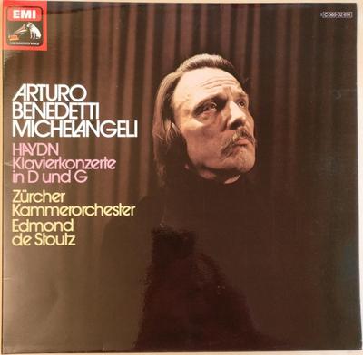 Виниловая пластинка ARTURO BENEDETTI MICHELANGELI, EDMO - Haydn Konzert fur Klavier und Orche 1C06502614 His Master's Vo 1975 Германия Классика Б/у
