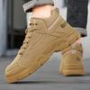 Мужские повседневные ботинки Desert, удобные высокие дышащие ботинки, мужские повседневные нескользящие износостойкие ковбойские сапоги на платформе