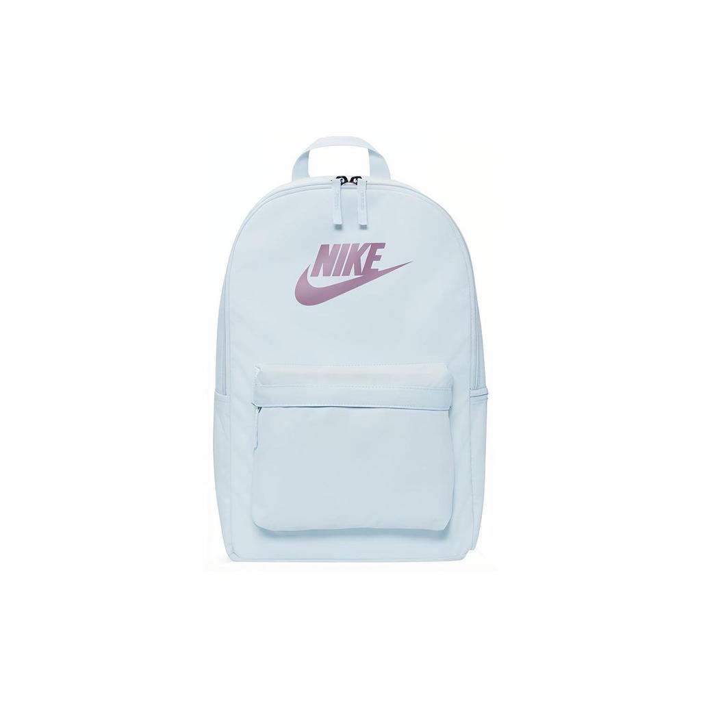 Nike Спортивный Повседневный Большой Вместимости Тканевый Рюкзак с Принтом и Логотипом Унисекс Рюкзак Светло-Синий DC4244-474