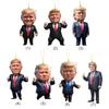 Дональд Трамп Украшение Подвеска Для Автомобиля Акриловый Подвесной Орнамент Забавный Дональд Трамп Подвеска Подарки Аксессуары Для Подвески Интерьера Автомобиля