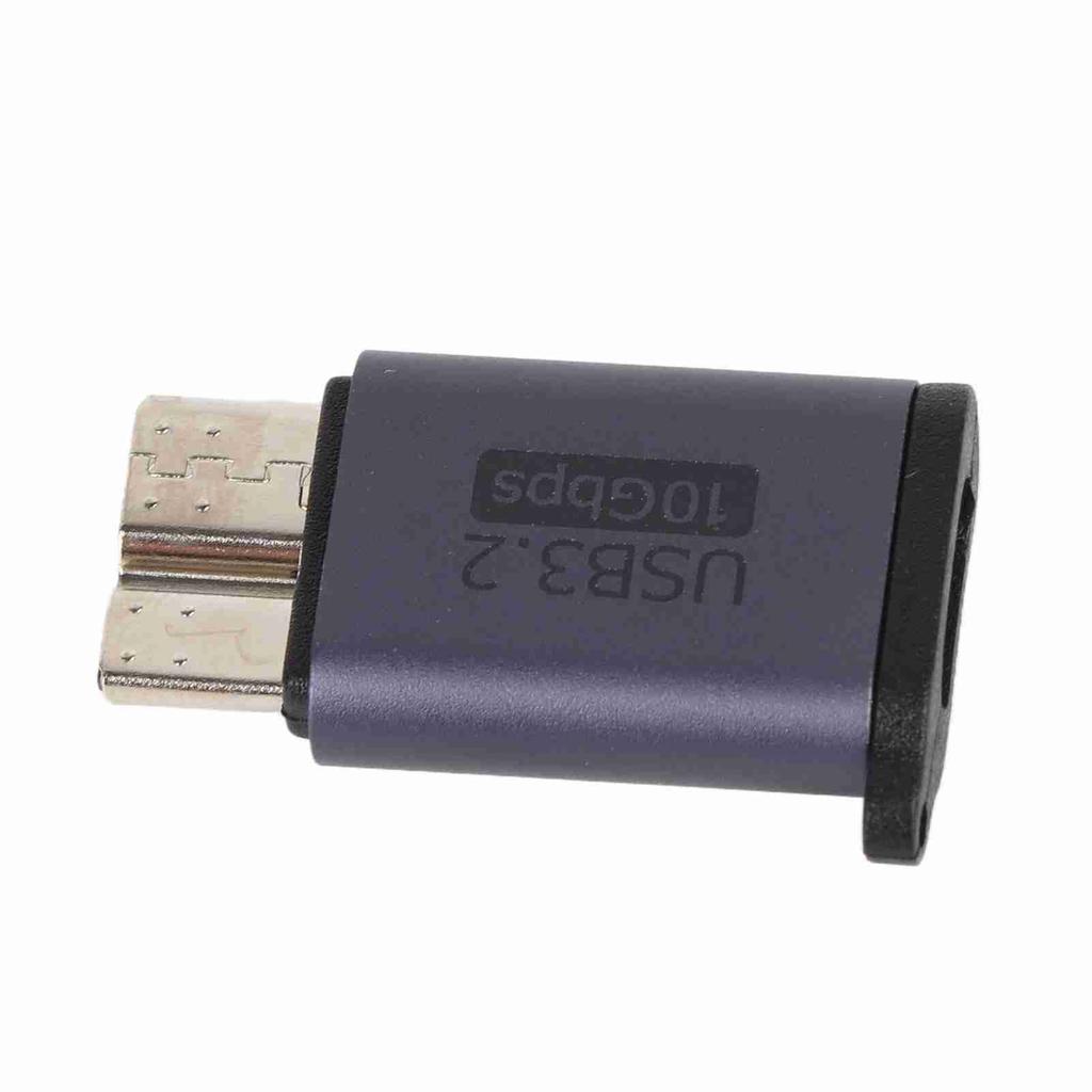 Адаптер Mirco B на Type C (мама) 10 Гбит/с Портативный адаптер Mirco B на USB C для телефона, ноутбука, ПК