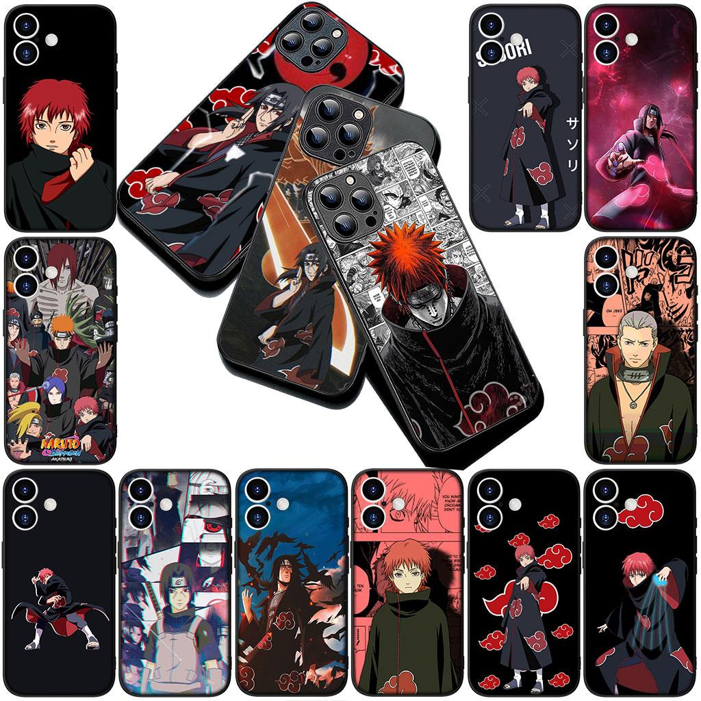 Sasori Itachi Uchiha Akatsuki Narutos Phone Cover for Motorola Moto G86 G57 E14 E15 G14 G34 G35 G84 G24 A54 G15 Power E22 Case