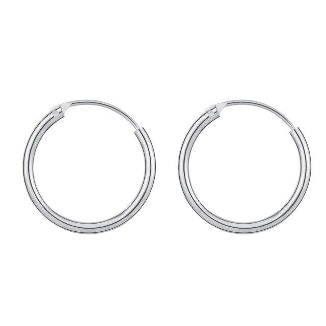 Золотые серьги-кольца для женщин, модные черные серебряные серьги в стиле панк, мужские круглые серьги-кольца, украшения в стиле хип-хоп унисекс