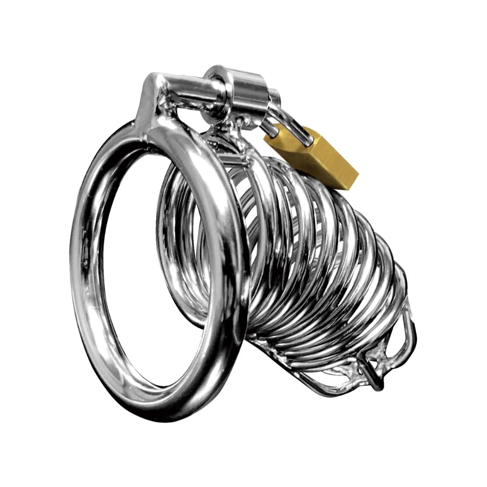 Chastity Device 072LABO MIU0463 Alloy Steel with Shorts for Men