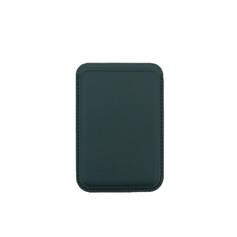 Магнитный держатель для карт MagSafe для iPhone 16/17, Прочная магнитная PU-кожа, Официальный стиль