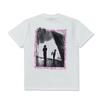Футболка Stussy с коротким рукавом для подростков Свободный крой Хлопок 270 г Круглый вырез Повседневная одежда