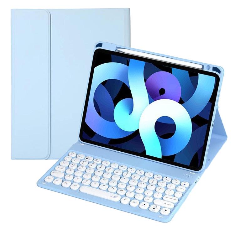 Кожаный чехол для iPad 10-го поколения 11/10.9'' с Bluetooth-клавиатурой и слотом для стилуса