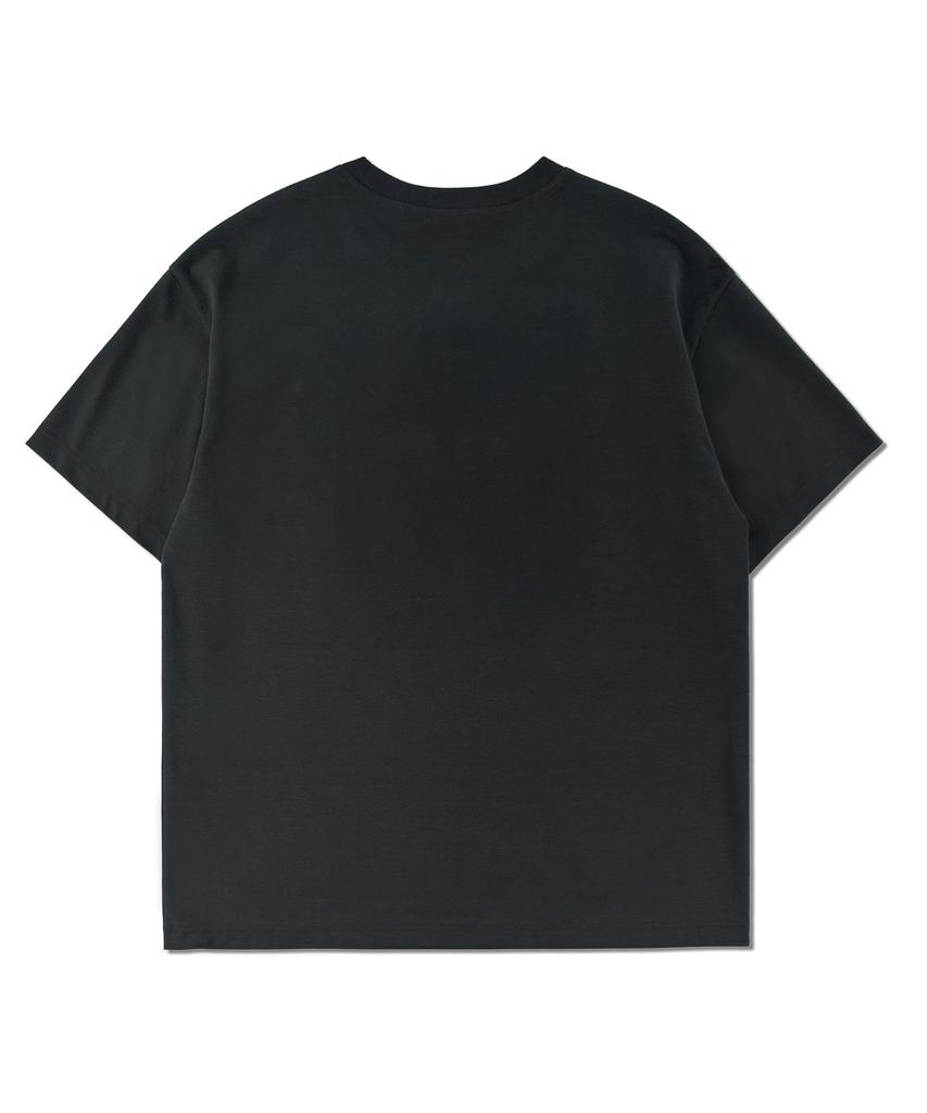BUNKERBUSTER Grunge Lettering Print Short Sleeve T-Shirt Mq7Tu426_Charcoal