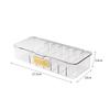 Plastic Cable Storage Box with Lid Charger Organizer New Data Line Box  Desktop Management