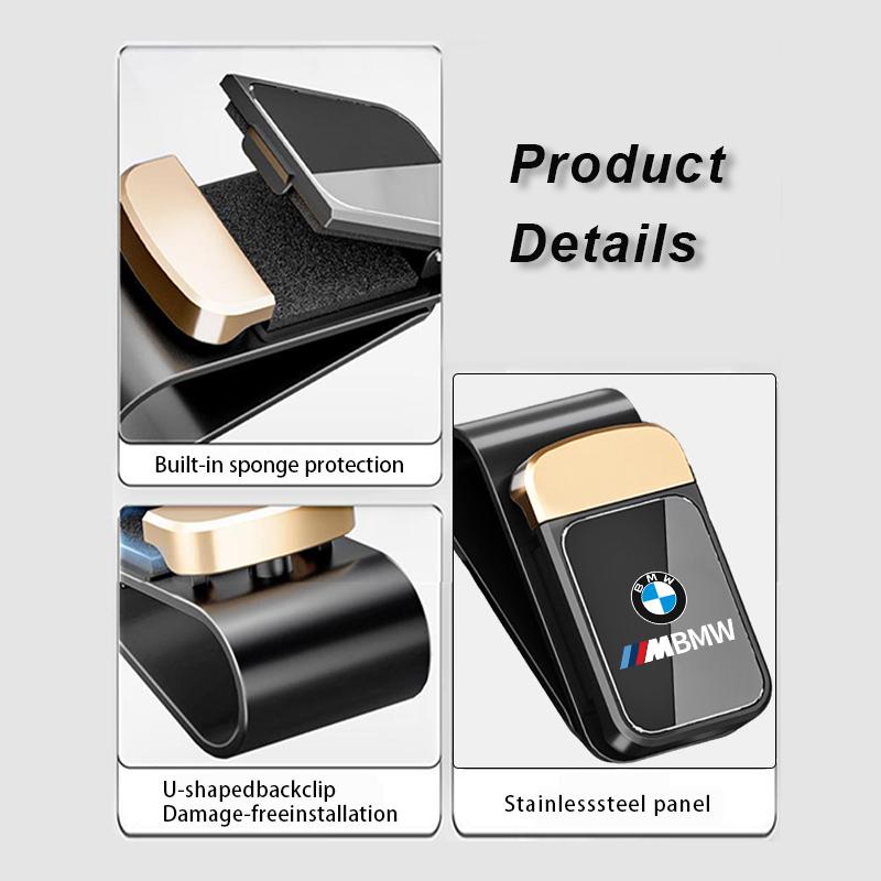 Universal Car Sun Visor Sunglasses Holder Storage Glasses Clip For BMW M Performance E36 E46 E60 E90 E91 E92 E93 F30 F20 VVB1