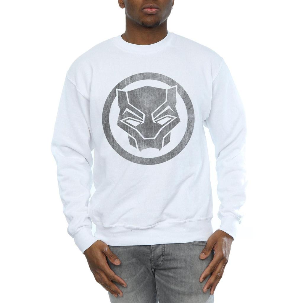 Marvel Мужская толстовка Black Panther Distressed Icon