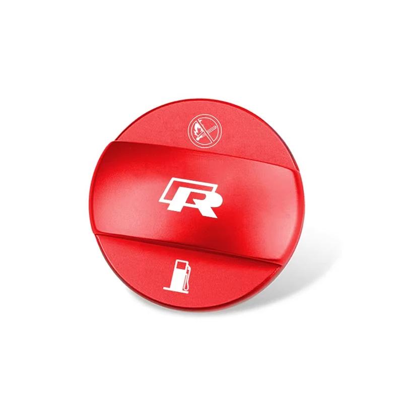 XMZSA1 Alloy Car Fuel Cap Oil Box Lid Petrol Tank Covers For Volkswagen VW Rline GTI Polo Golf 6 7 Tiguan Arteon Jetta Passat CC MK8