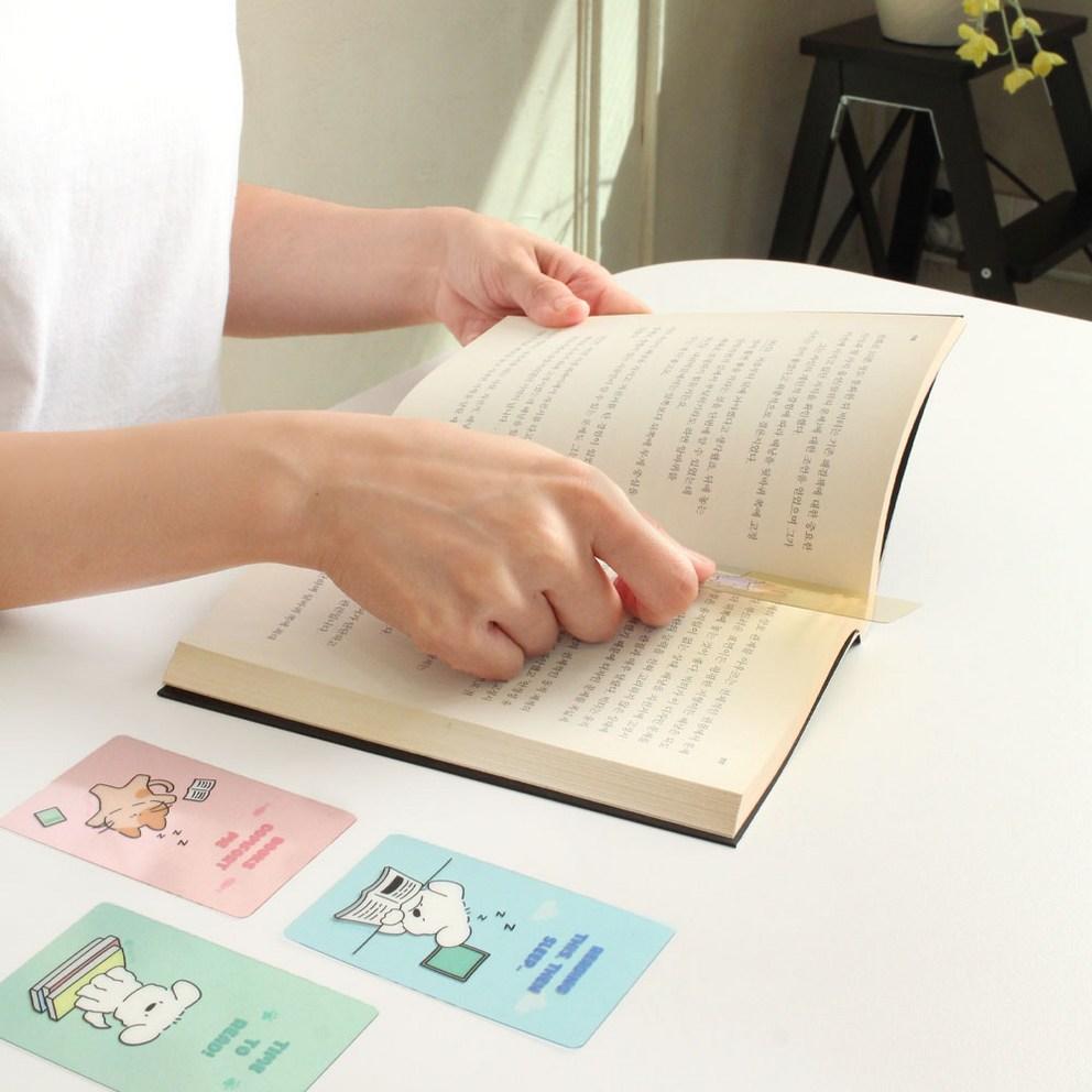 Набор из 4 прозрачных фотокарточек-закладок Ricos, Лили и Коко, 1 набор