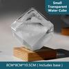 Weather Forecast Glass Bottle Ornament, Small Cube Storm Bottle, Creative Birthday Gift, Novel and Practical Ornament