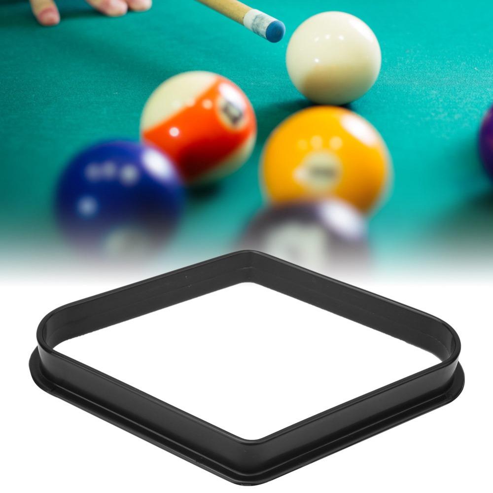 2PCS Open Center Triangular Ball Frame Rigid Frame Snooker Ball Rack 9 Ball Frame  Billiard Practice