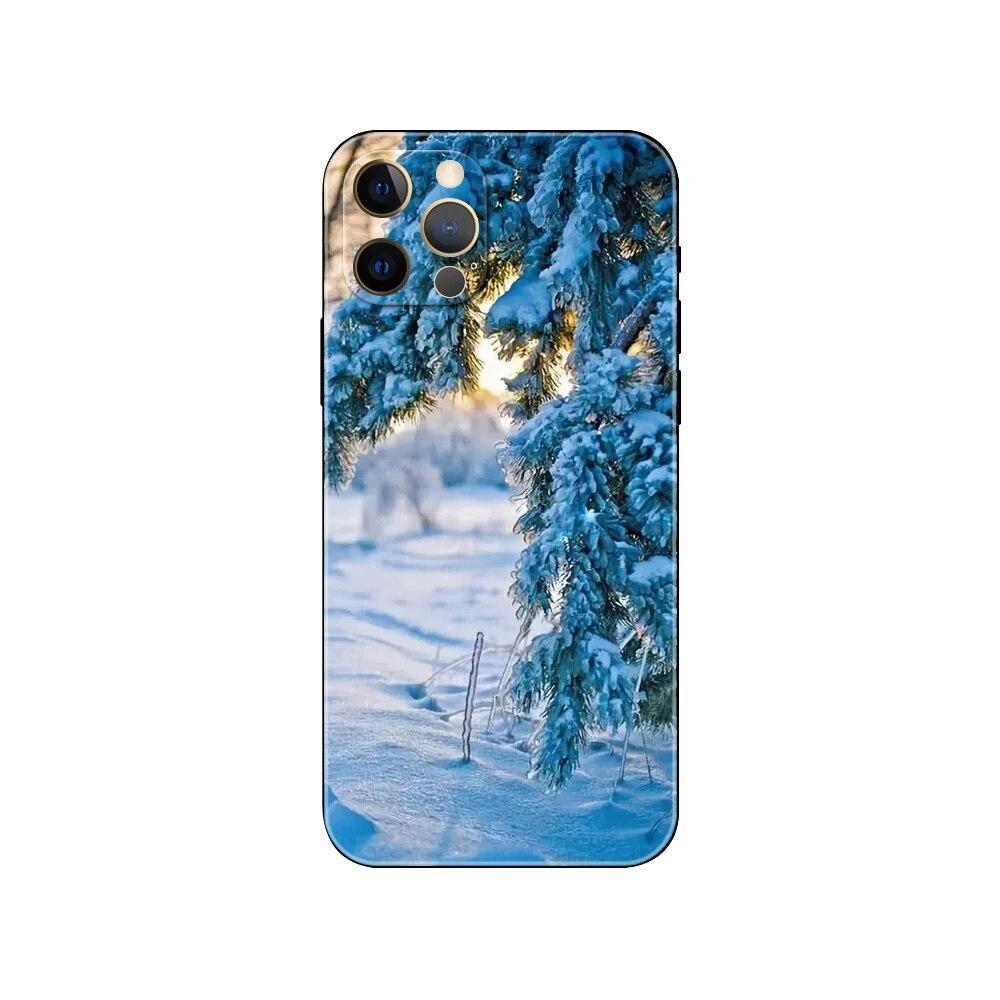 Рождественский чехол для телефона iPhone Samsung Galaxy Redmi Xiaomi Oppo OnePlus Note SA 7 8 9 10 11 12 13 14 20 21 22 23 53 54 Pro Max Plus Ultra TPU Soft
