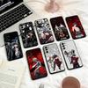 Чехол для телефона T-Tougen Anime A-Anki для Samsung S25,24,23,22,30,21,10,9,Ultra,Plus,Lite,FE,4,5 G Мягкий Черный Чехол