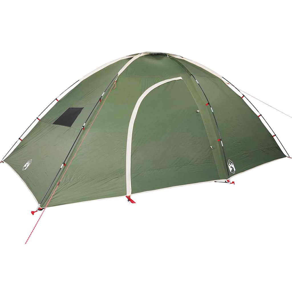 8 Person Camping Tent Green Waterproof