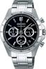 SEIKO Second Chronograph Quartz Watch SBTR013 Black [Seiko] 1/5 Men's []
