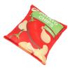 Crinkle Paper Inside Cat Molar Chew Toy Bite Tough Dog Squeaky Plush Toy  Indoor Entertainment Play
