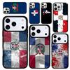 Чехол Case для iPhone 17 Air 16 Pro Max 15 Plus 11 13 Mini 14 12 Задняя крышка телефона Герб Доминиканской Республики