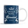 Mug - Noël Bernard Bleu - Ceramic - Printed Front/Back - 325 Ml