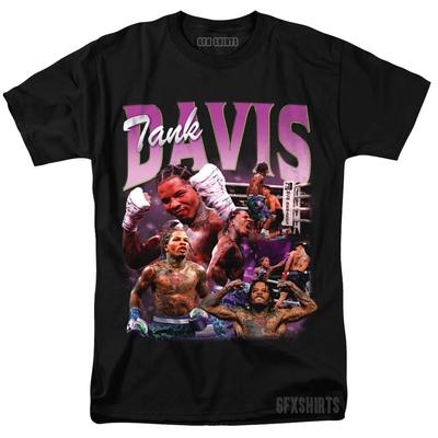 Футболка Gervonta Tank Davis Бокс 90-х Винтажный Графический Дизайн