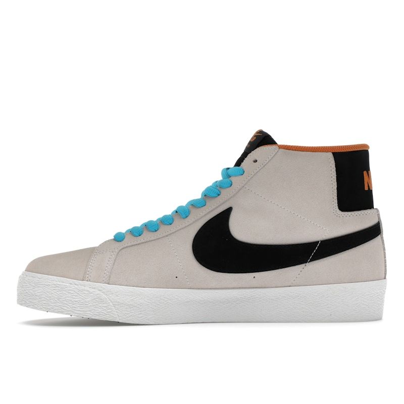Nike Zoom Blazer Mid SB Electric Pack Men Sneakers Cream Phantom Black HF3831-001