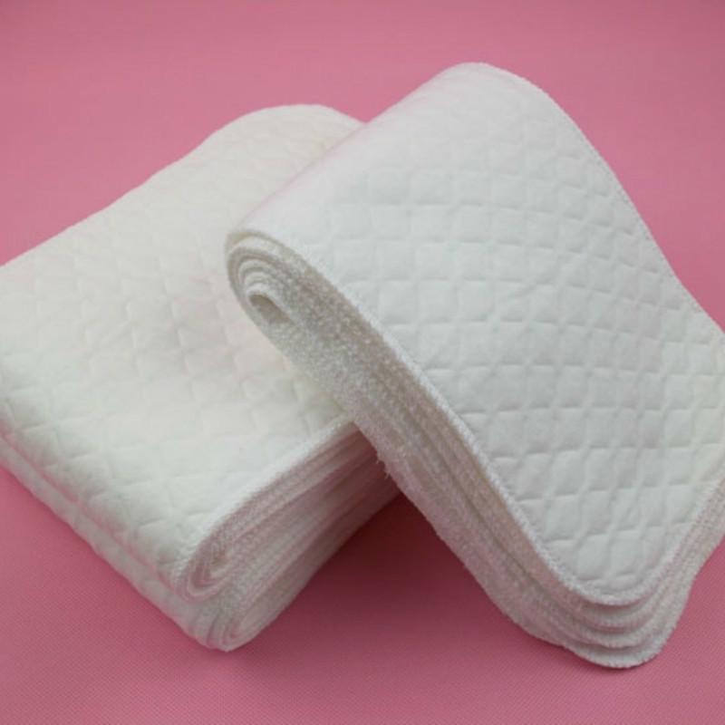 46*17 см многоразовые детские тканевые подгузники с вкладышами из 3 слоев хлопка