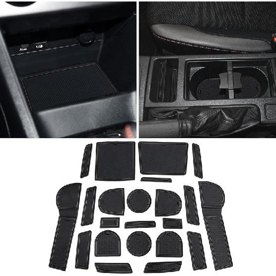 Auovo Вкладыши в подстаканники Ert Совместимы с Subaru Crosstrek 2013-2017 и Subaru Impreza 2012-2016 Аксессуары Коврики в салон на дверь и центральную консоль