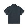 [Snowpeak] Kids Cooling Root Stand-Neck Short-Sleeve Anorak Vintage Green (S25MKRAN90)