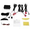 4 Capteur Parking Stationnement LED Radar De Recul Arrière Voiture Sonore Alarme