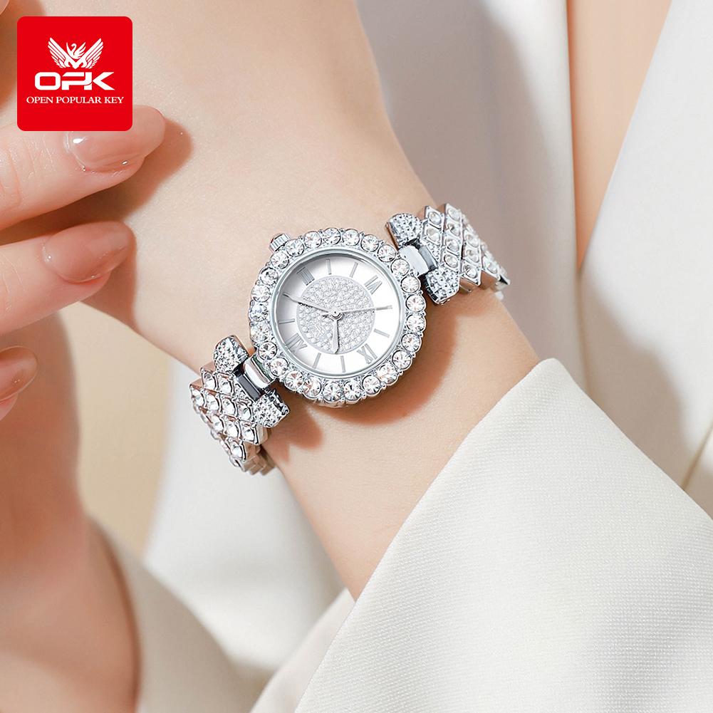 Fashion Full Diamond Women Watch Simple Fashion Original Watch Waterproof Luminous Inlaid Zircon Watch