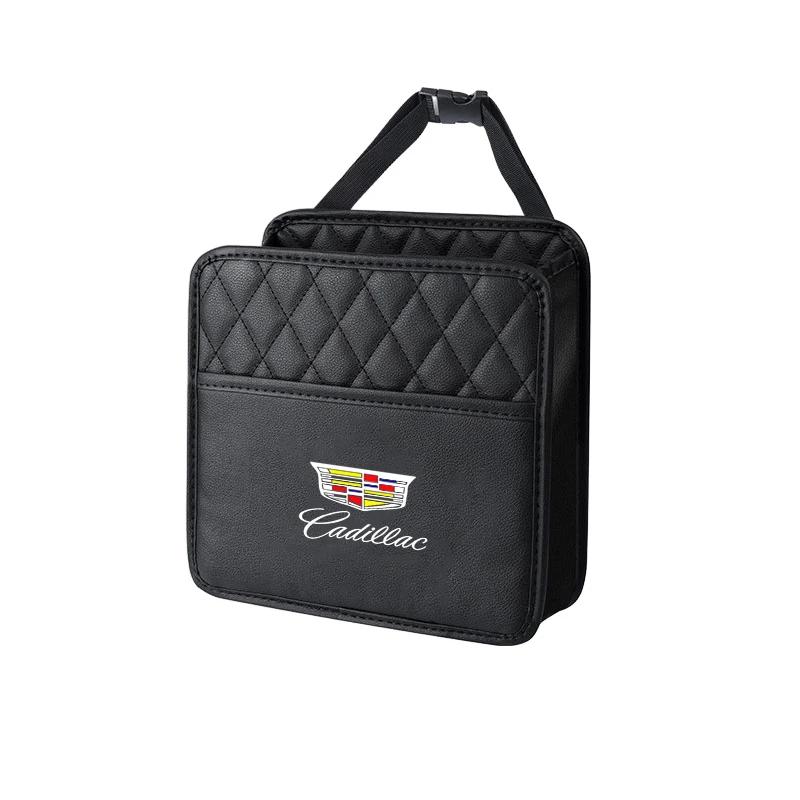 Car Storage Hanging Bag Back Seat Back Bag for Cadillac SRX Escalade CTS BLS ATS DTS XTS SLS XLR V Deville CT5 Accessories AIV1
