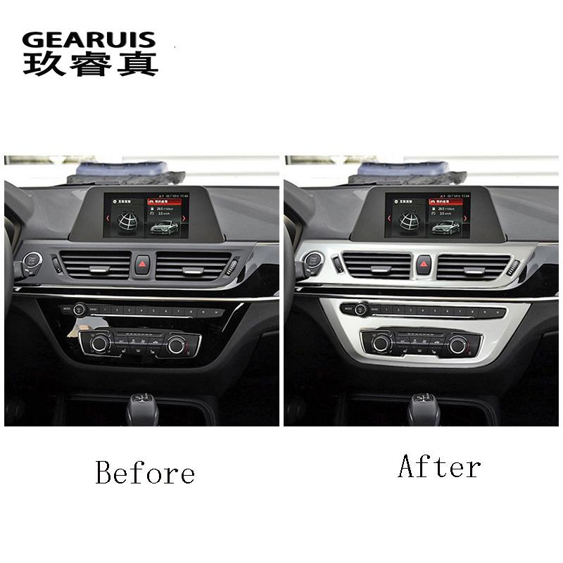 Автомобильный Стайлинг, кнопка переключения сиденья, панель регулировки, рамка, наклейка, отделка для BMW 1 серии F52 2016-интерьер