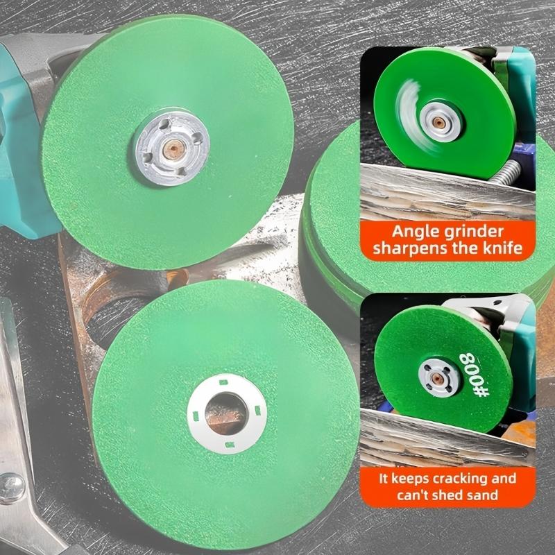 Professional Polishing Pad for Granite Marble Stone 6mm Thick Heat Resistant Grinding Wheel for 100 Angle Grinders