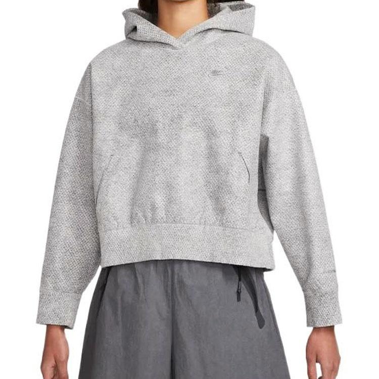 (WMNS) Nike Forward Hoodie 'Grey Heather' Women's DR4529-077