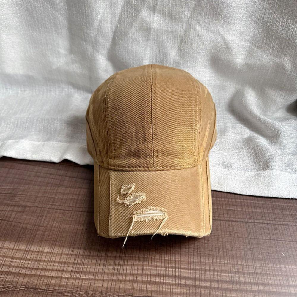 Cotton Distressed Cap Vintage Baseball Cap New Design Unisex Hat