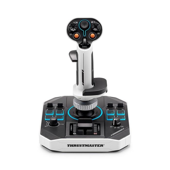Thrustmaster Sol-R 1 Джойстик для полетов на ПК (Windows 11/10) Серый/Черный/Оранжевый
