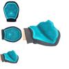 Dog And Cat Grooming Massage Glove With Rubber Doublesides For Shedding And Cleaning