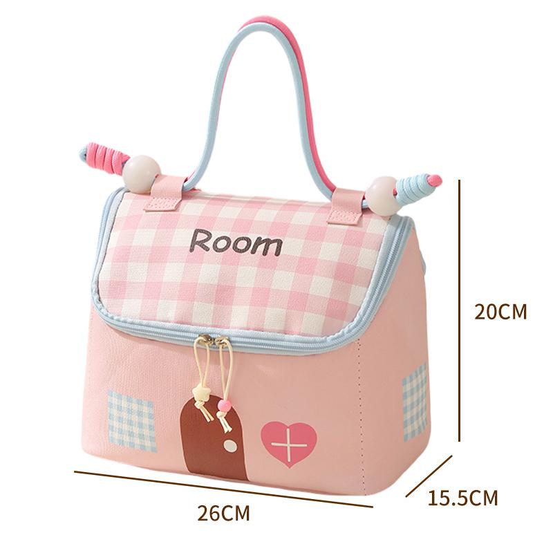 Cartoon Women Makeup Bag Girls Cosmetics Storage Bags Large Capacity Wash Toiletry Bag Portable Travel Storing Organizer Pouch