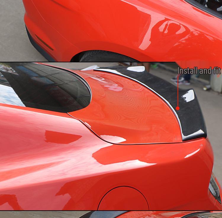 Carbon Fiber Rear Wing Trunk Spoiler for 15-23 Ford Mustang
