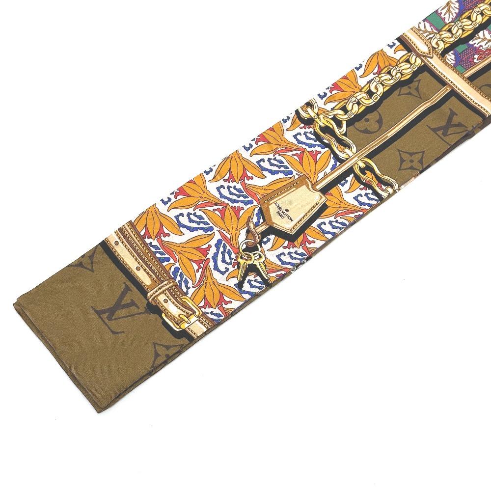 Louis Vuitton M76104 Бандо-Confidential Garden БандоШарф Шарф шелк Коричневый