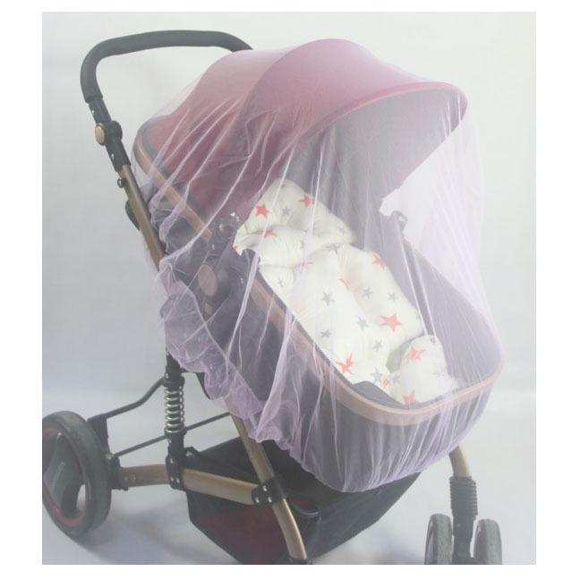 Universal Baby Stroller Full-Cover Mosquito Net - Dustproof & Encrypted Fabric