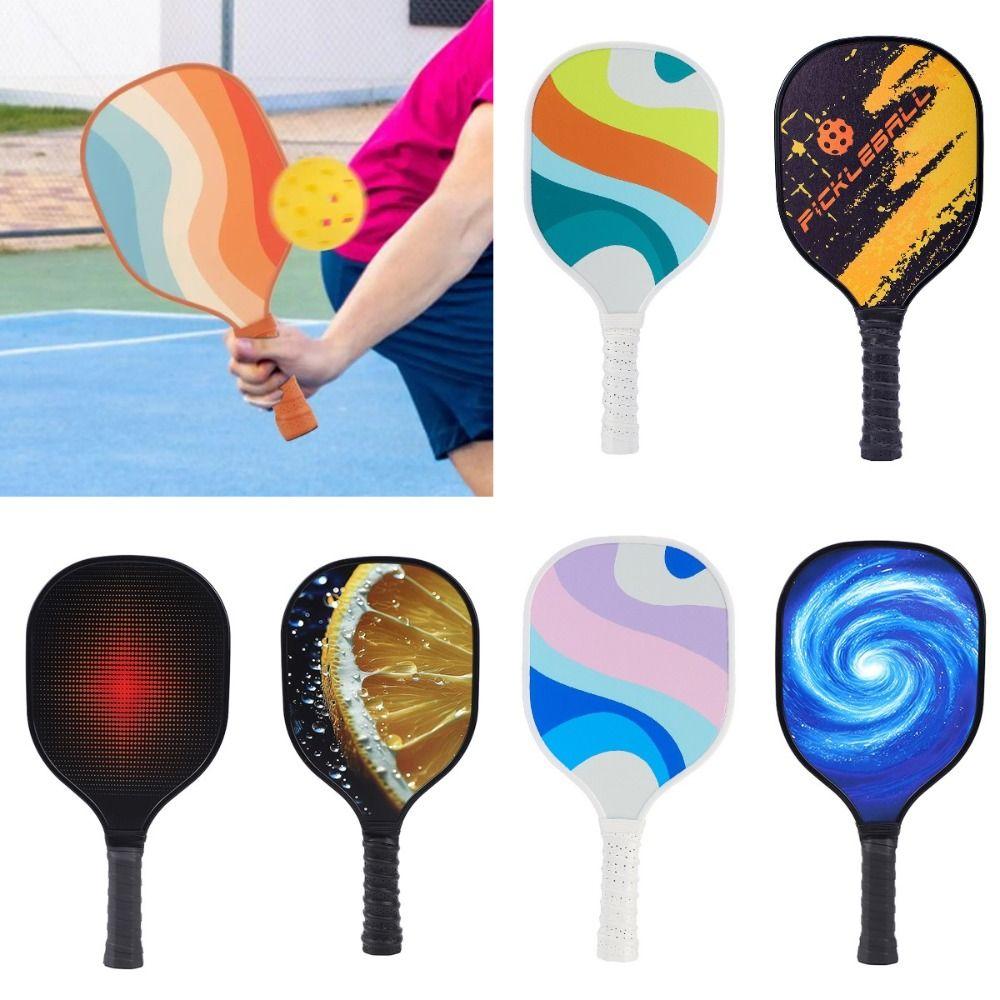 Рифленая ручка Ракетка для пиклбола Деревянное тренировочное оборудование для пиклбола Весла для пиклбола Мужчины