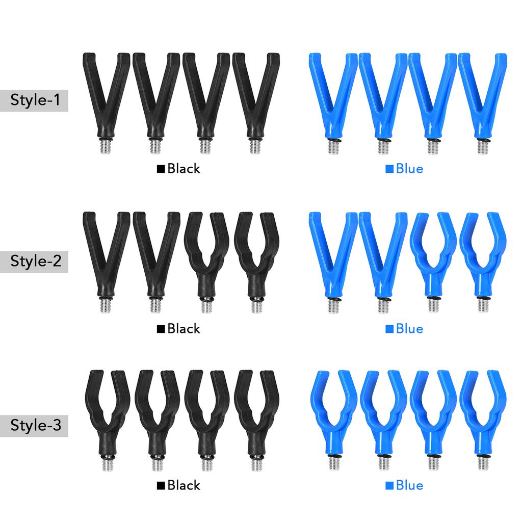 4 шт. Подставка для удилища, головка, рукоятка для комля удилища, V-образная головка, держатель для удилища, снасти для карповой рыбалки