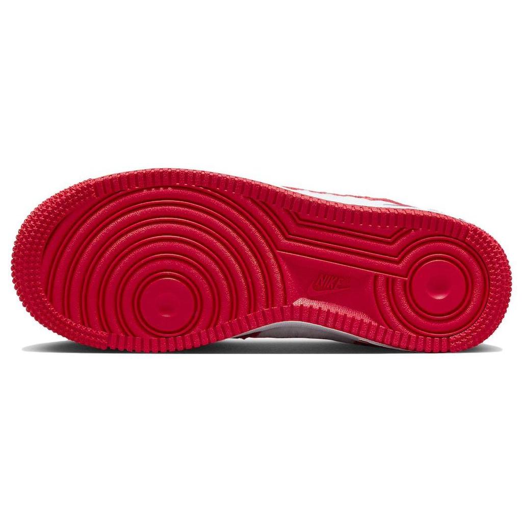 Nike Детские кроссовки Air Force 1 Low GS Valentines Day 2024 Красный Огненно-Красный Светло-Малиновый FZ3552-612