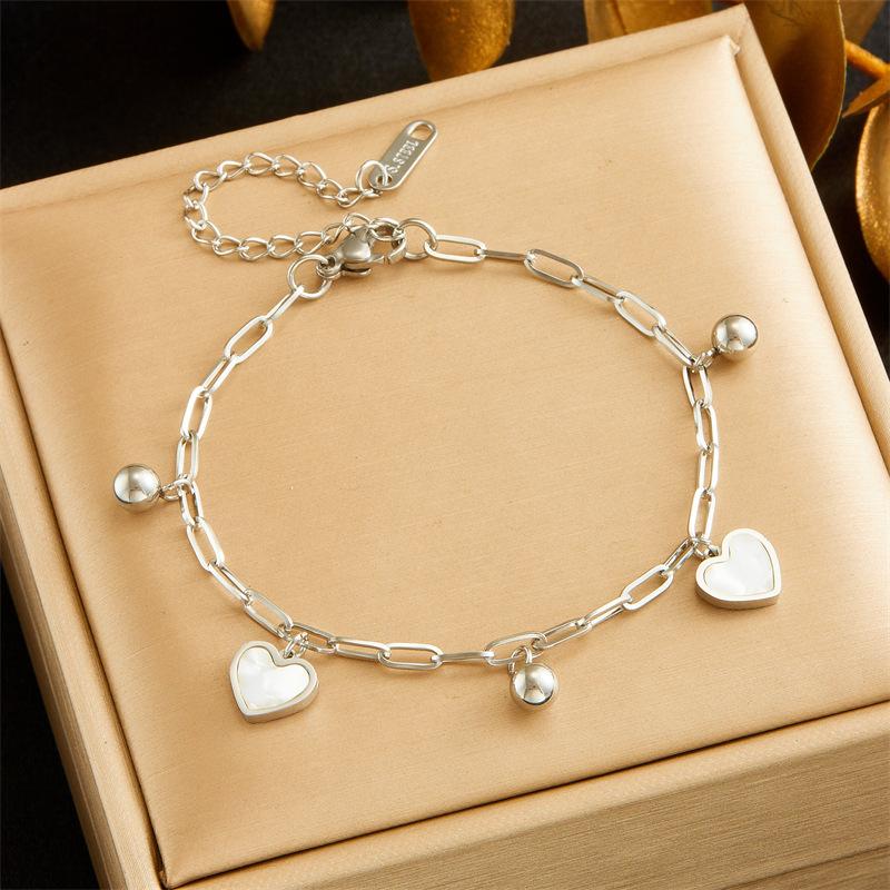 Fashion Jewelry Butterfly Heart Star Chain Pendant Bracelet for Women